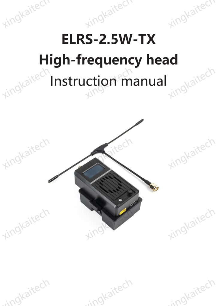 ELRS TX 300Mhz 2.5W High-frequency head ExpressLRS TX Module 2.5W High Performance Compatible With Betafpv Flight Control Radiomaster RC Control 9 1 54