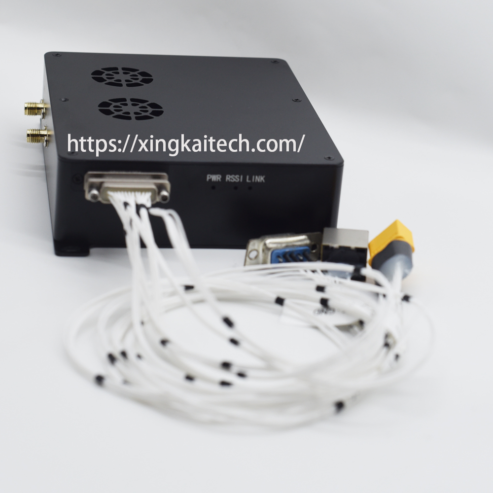 Long Range Wireless Wave System 2*2W MIMOs Mesh Networks Radio link Fhss Sfrequency division multiplexing for VTOL Drone 4 12 8