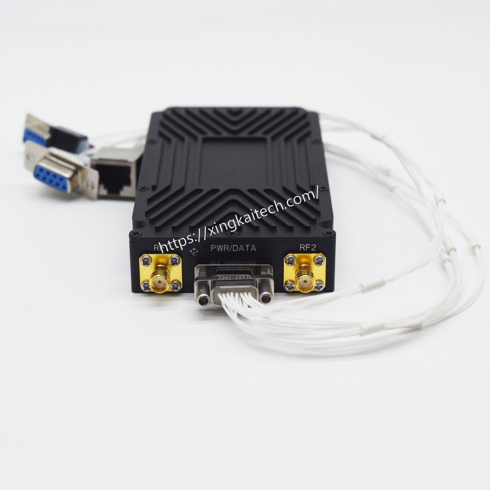 FHSS MANET 2*2W Airborne Mimo Mesh Radio XK-F355 2 17 3