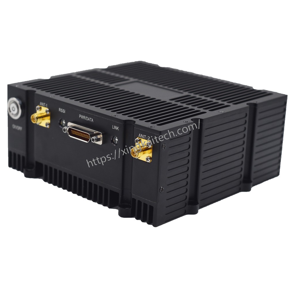 XK-M505E 2*10W MIMO Mesh Radio Long Range Drone Data Link Wireless Video Transmission IP Mesh Network FHSS Telemetry Communication System for UAV VTOL Fixed Wing 13 18 5