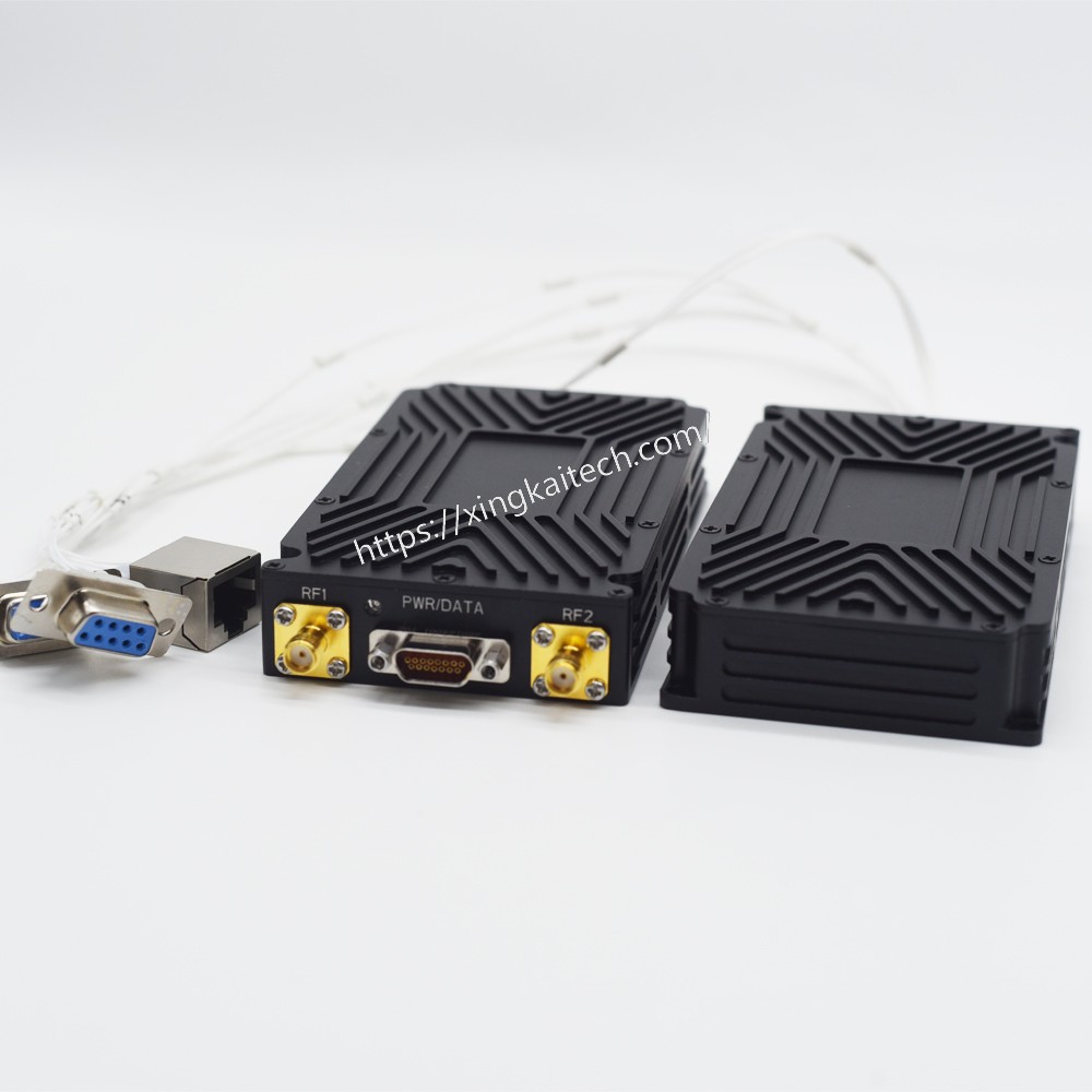 FHSS MANET 2*2W Airborne Mimo Mesh Radio XK-F355 3 23 2