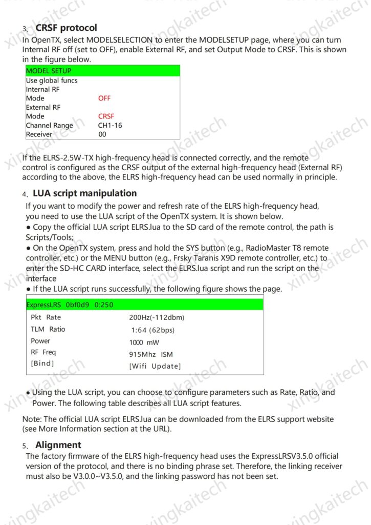 ELRS TX 300Mhz 2.5W High-frequency head ExpressLRS TX Module 2.5W High Performance Compatible With Betafpv Flight Control Radiomaster RC Control 11 3 44