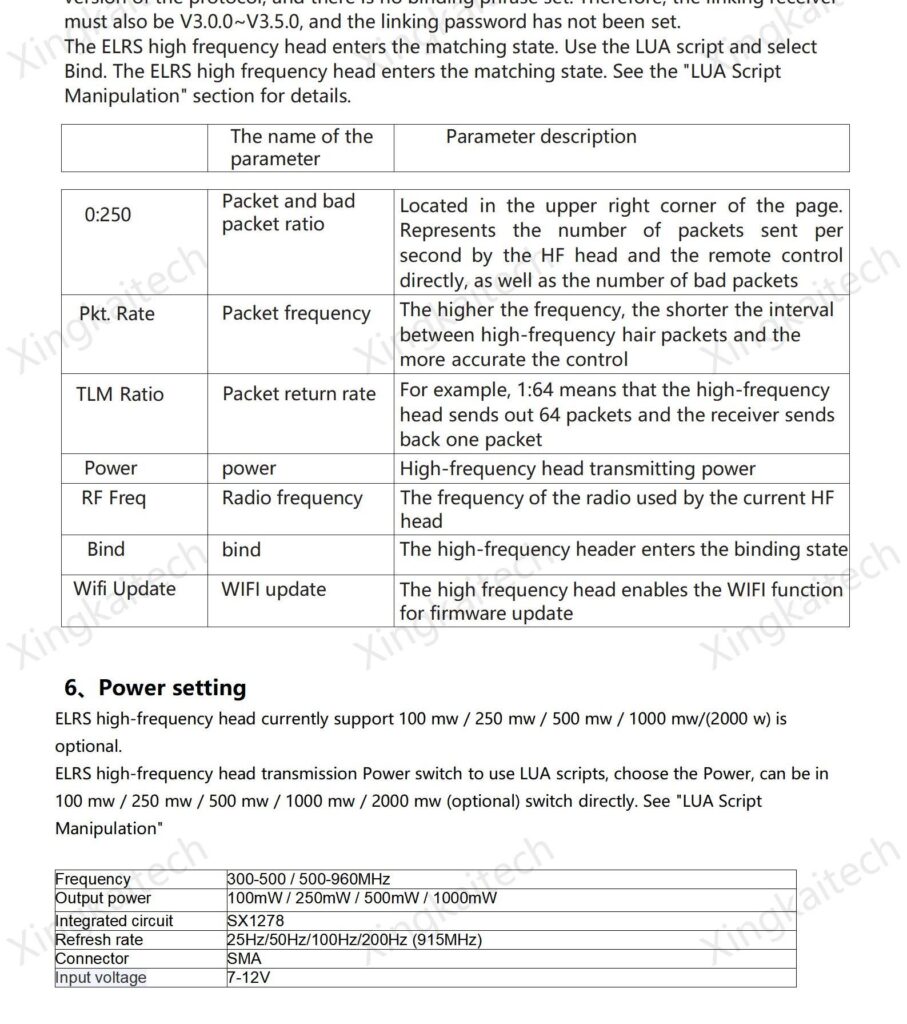 Mini ELRS 433TX Transmitter Long Range High Frequency Head Transmitter Module 433MHz Signal Strong 360-560MHz Optional for Drone 17 4 41