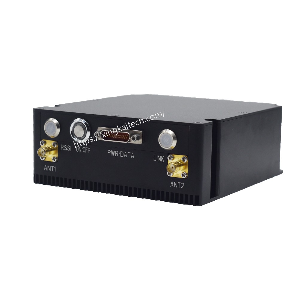XK-M505E 2*10W MIMO Mesh Radio Long Range Drone Data Link Wireless Video Transmission IP Mesh Network FHSS Telemetry Communication System for UAV VTOL Fixed Wing 12 4 43