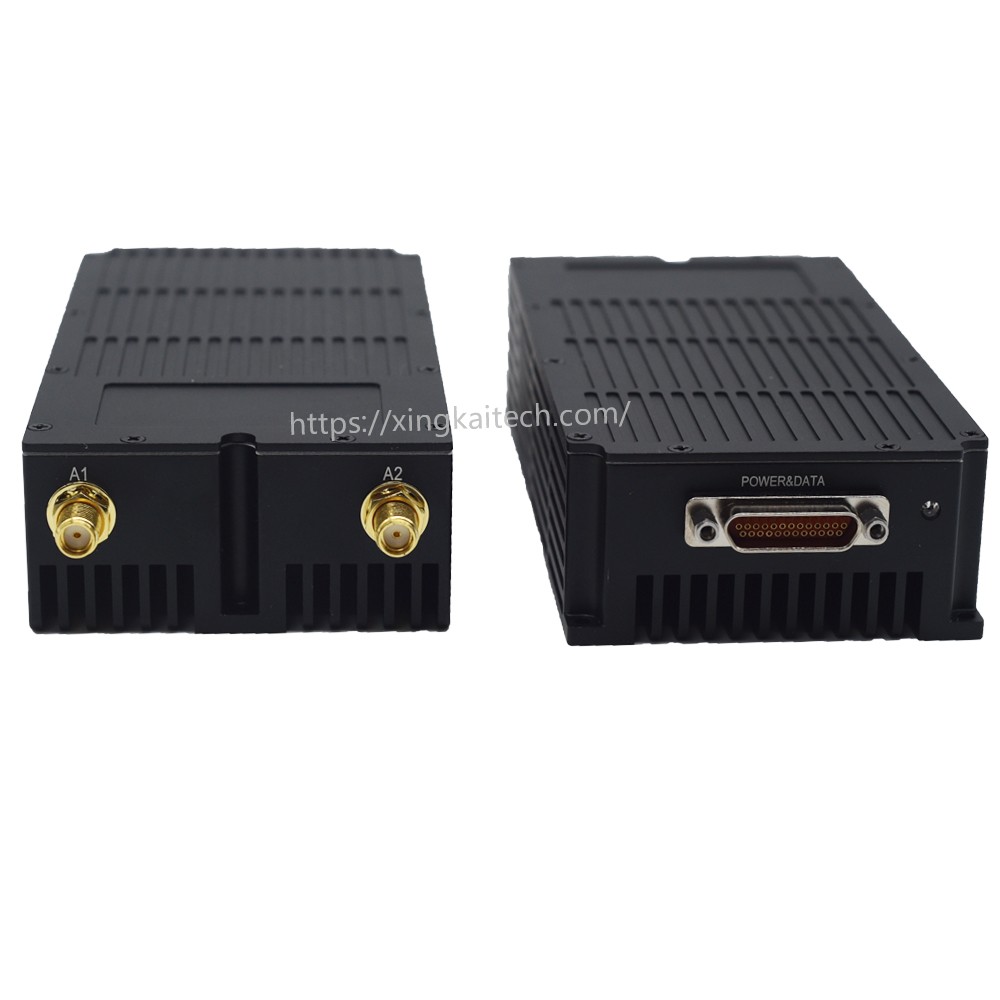 2*5Watts Airborne MIMO Mesh Radio AES256 Wireless Video Transmission Uav Drone COFDM Receiver Manet Fhss Hopping Frequency 7 41