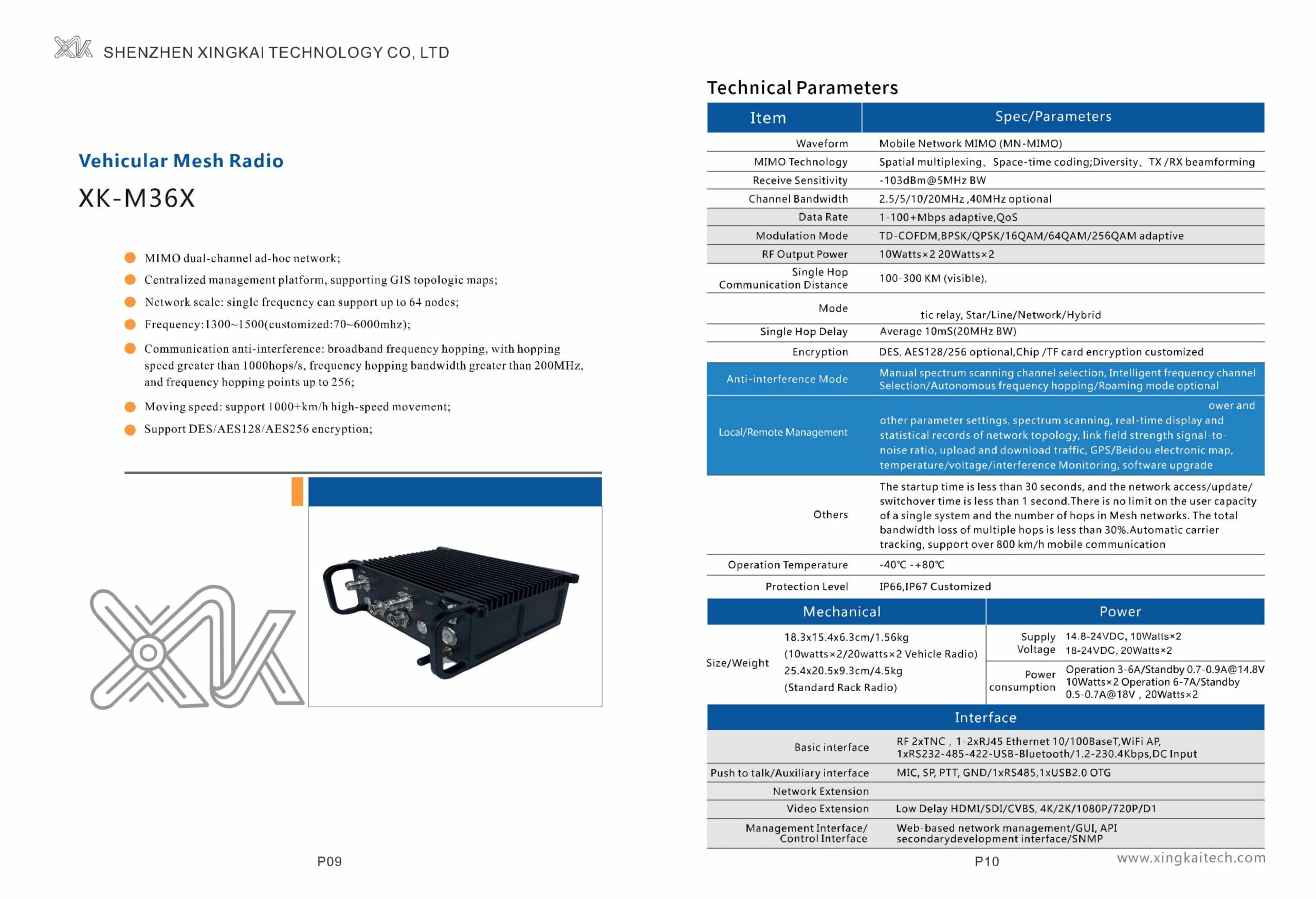 Catalogue Of Shenzhen Xingkai Technology Co. Ltd 06 Scaled