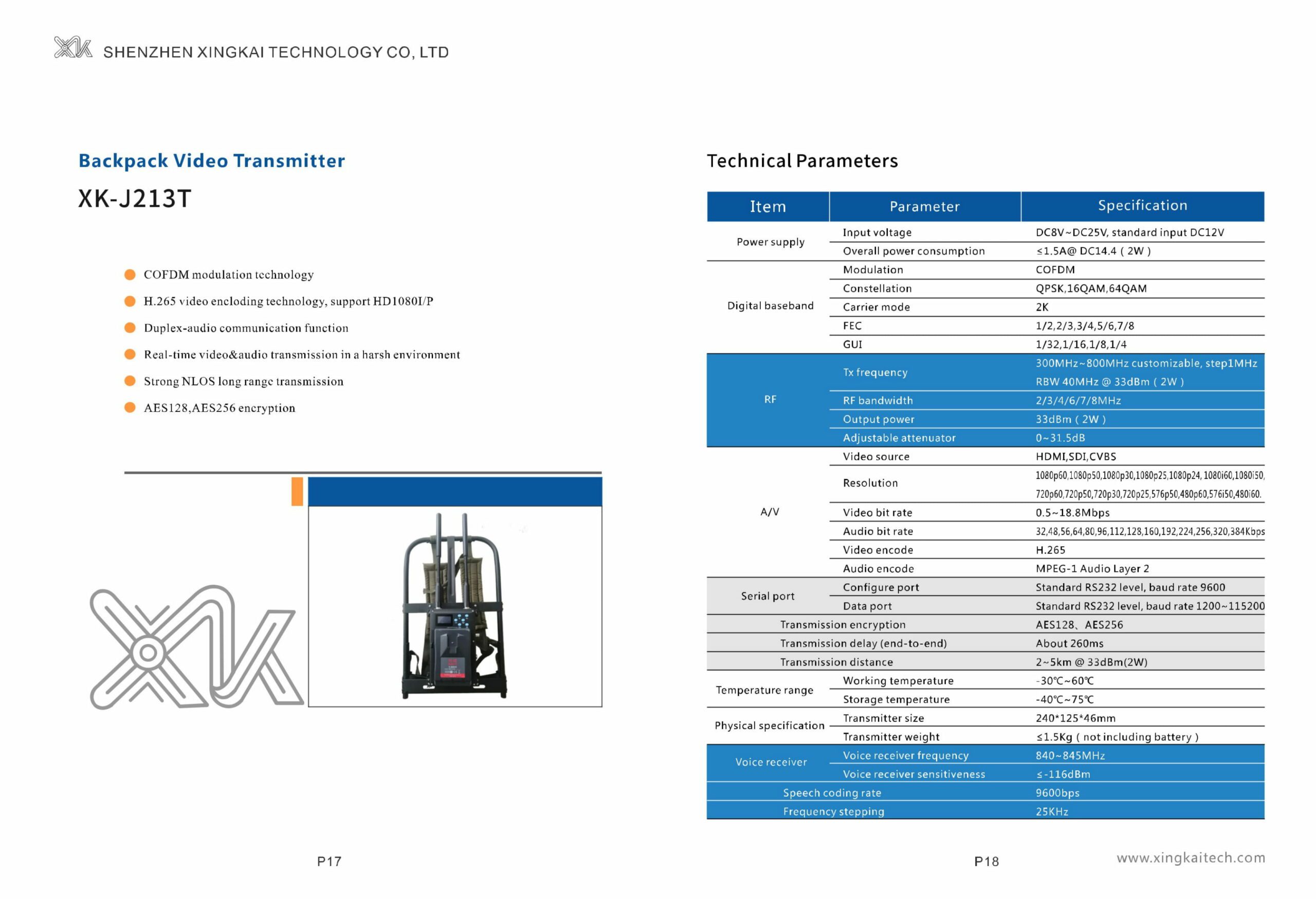 Catalogue Of Shenzhen Xingkai Technology Co. Ltd 10 Scaled