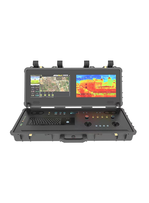 dual screen portable rc video uav control system hd high brightness fhd displays integrated link remote control system video telemetry rc link1