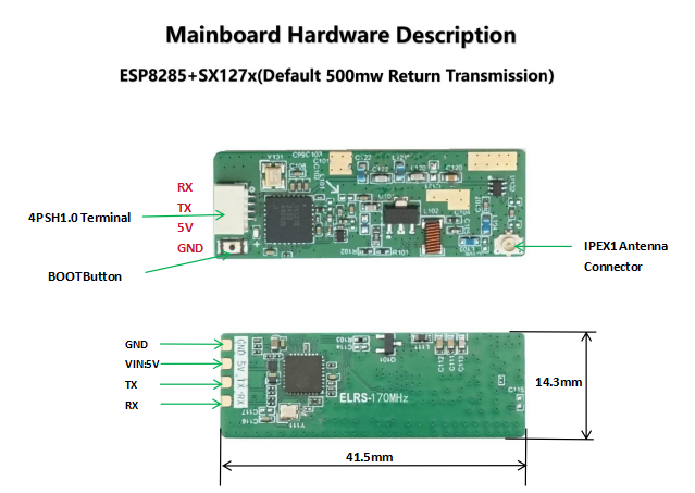 ELRS RX 170MHz Mini Receiver Module Based on ExpressLRS Firmware with Compact Design for Long Range FPV Transmission 8 image 40
