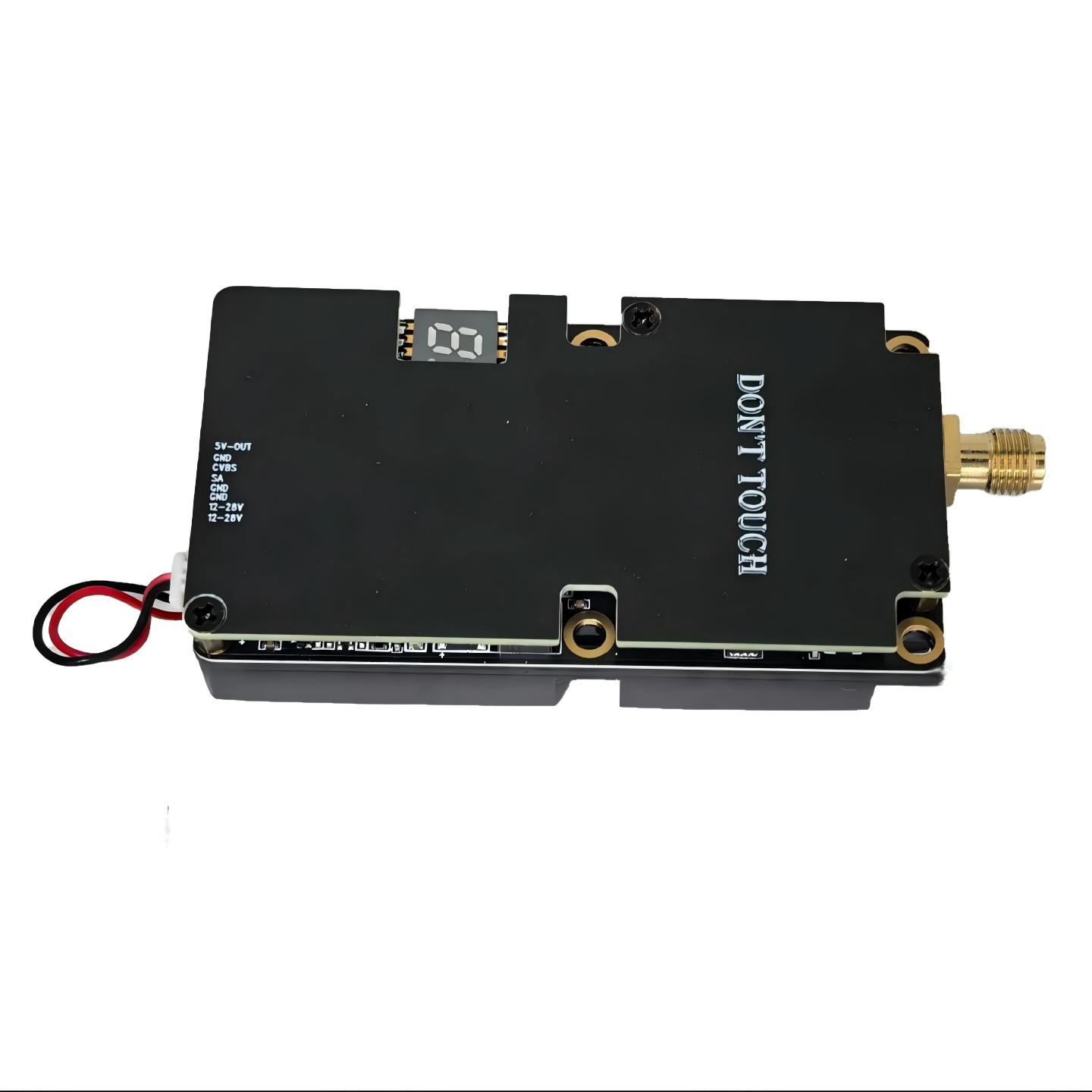 1.4-1.7Ghz 10W FPV VTX 1700MHz Wireless Video Transmitter 4 w12