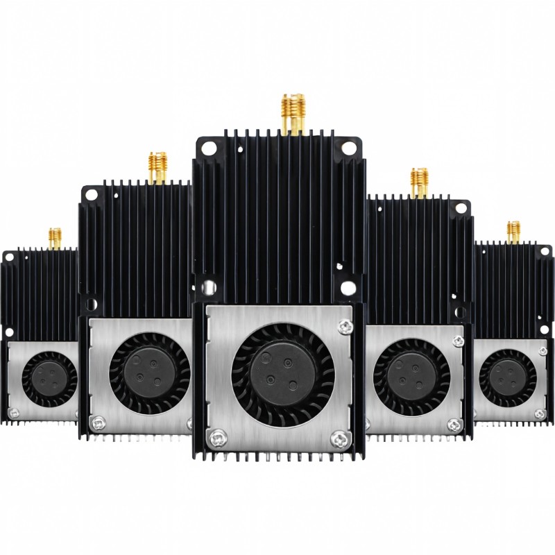 1.4-1.7Ghz 10W FPV VTX 1700MHz Wireless Video Transmitter 6 w16
